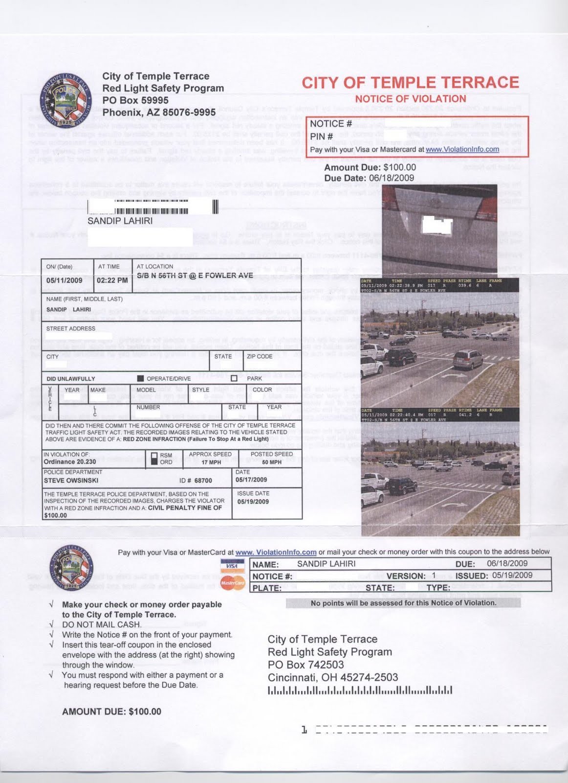 Online Learning Solutions Red Light Ticket California