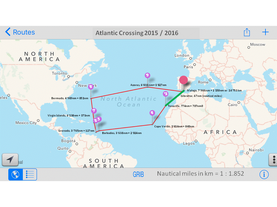 Atlantiküberquerung / Atlantic crossing Best of Atlantic crossing 2015