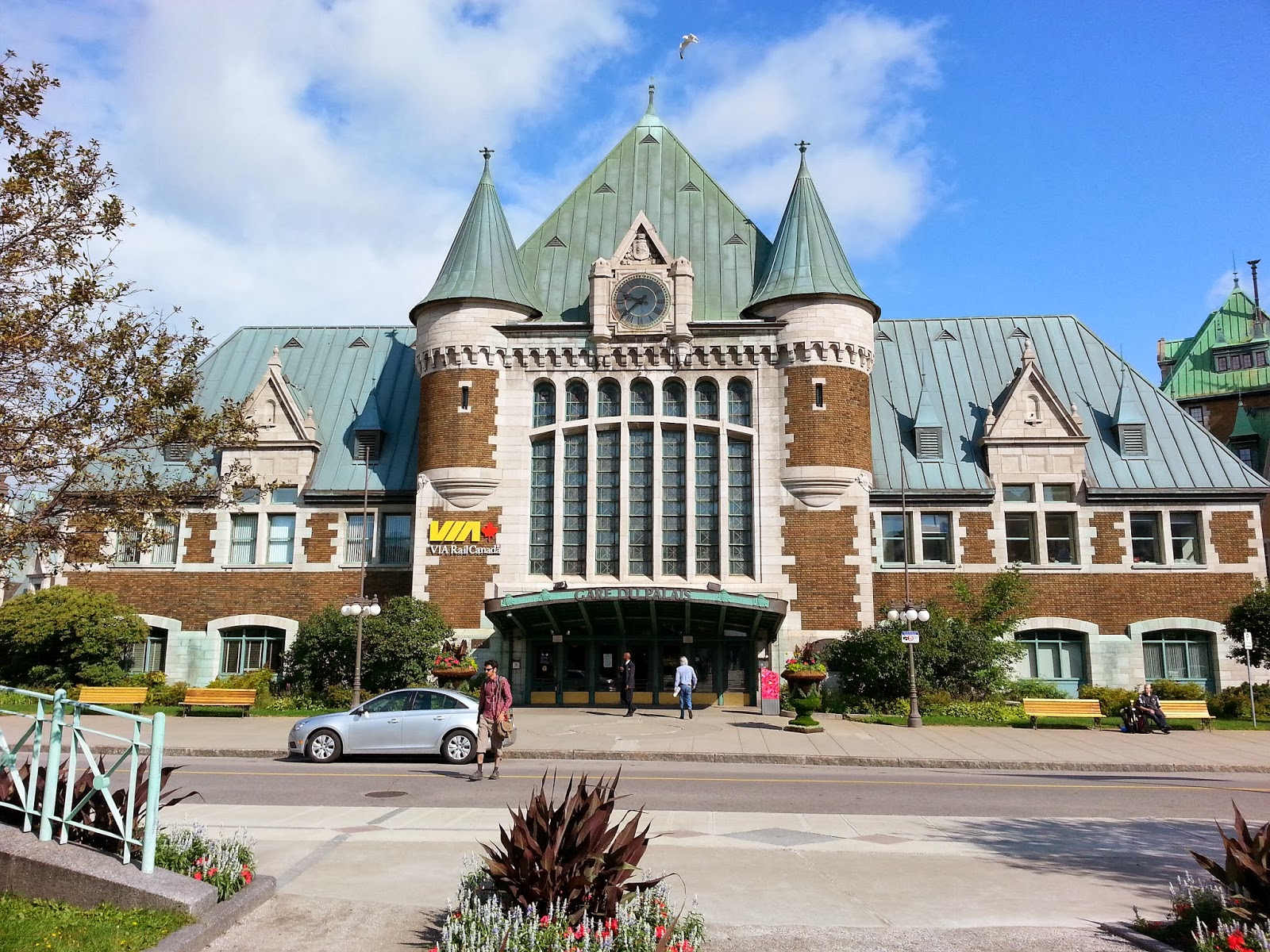 Josh's Travel Blog Riding the Rails Montreal to Quebec City